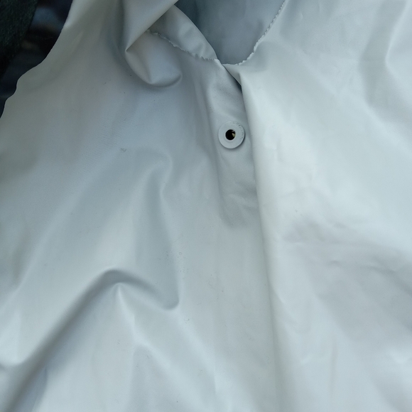 Vintage 1984 Transformers Black Hooded Raincoat Children's Size 7 Soundwave OBO - Picture 16 of 16